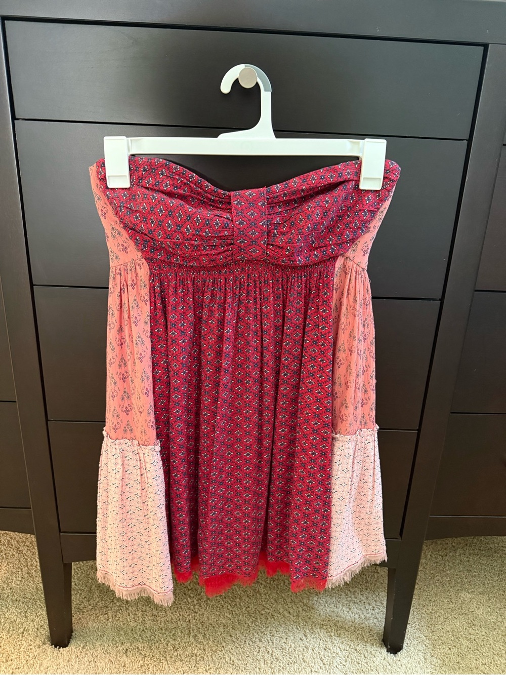 Free people strapless sundress